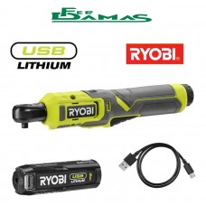 AVVITATORE A CRICCHETTO 1/4" RYOBI 4V ART. RR14W4-120G